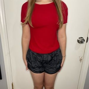 Red Zara Croptop